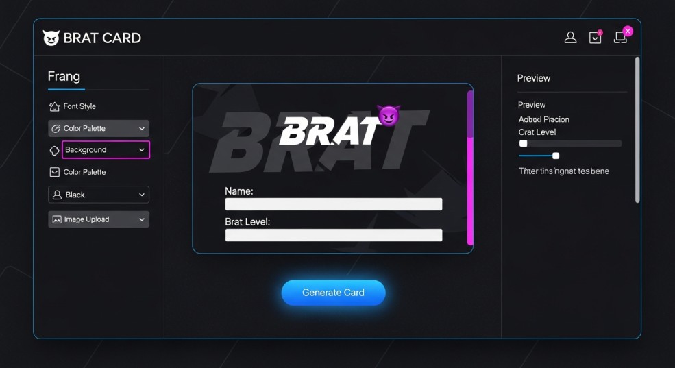 Brat Generator Black
