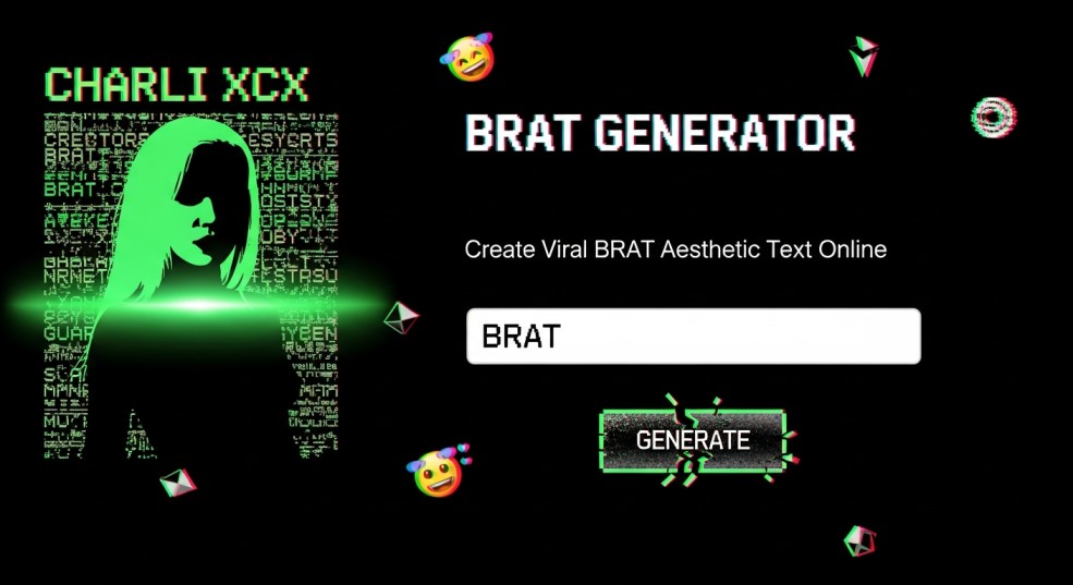 Brat Generator Charli XCX
