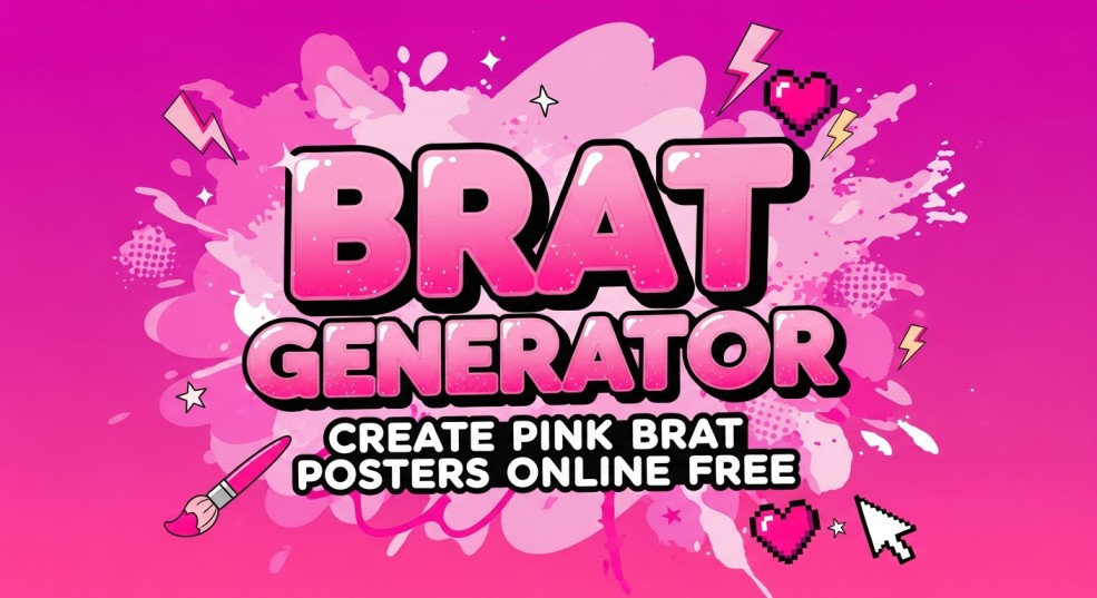 Brat Generator Pink
